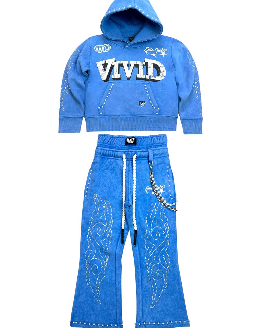 Toddler's Vivid Premium Heavy GSM Track Set