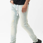 DZSTAR Lime Ultra Skinny Jeans 676