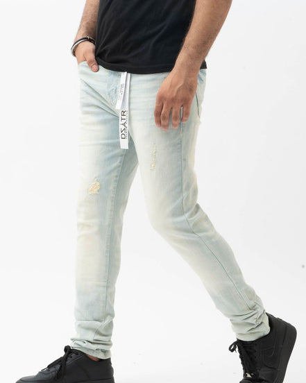 DZSTAR Lime Ultra Skinny Jeans 676