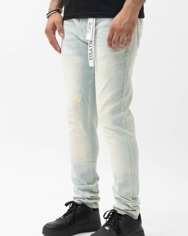 DZSTAR Lime Ultra Skinny Jeans 676