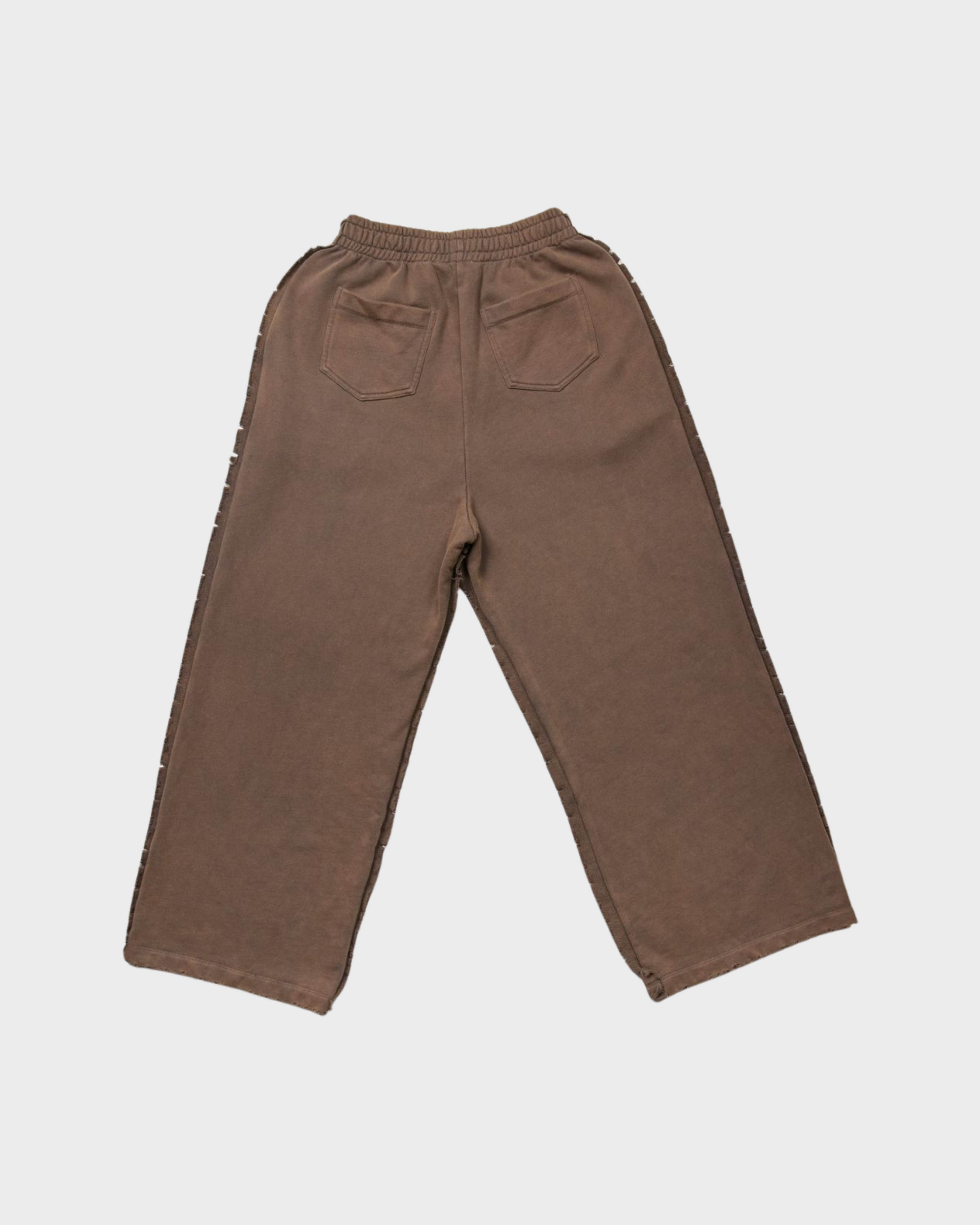 latch sweat pants by RVS labs in brown