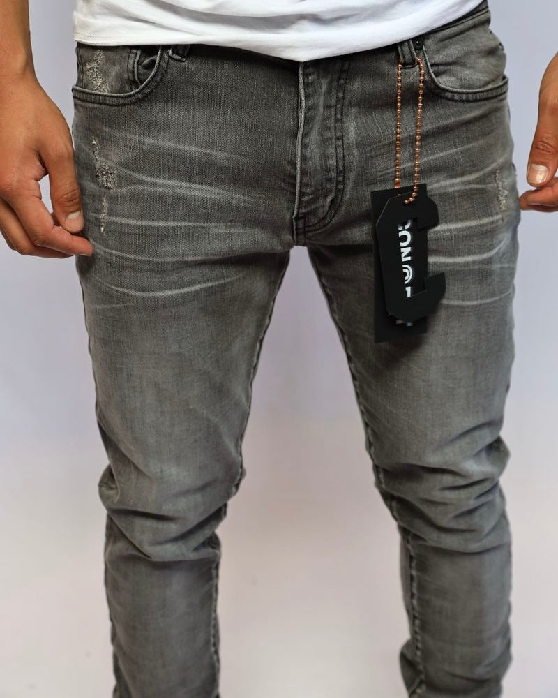 lead jeans by concept La in grey