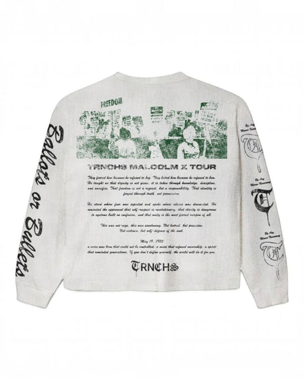 TRNCHS Malcolm X Long Sleeve