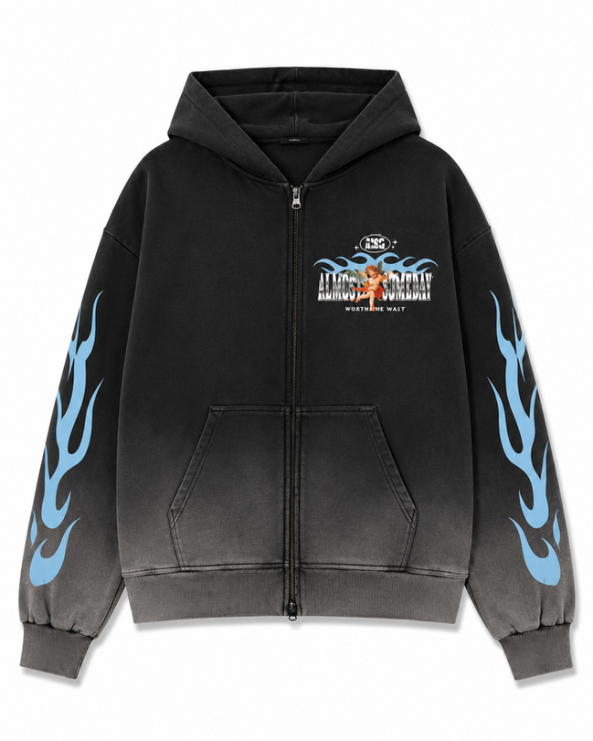 Almost Someday Members Full-Zip Hoodie