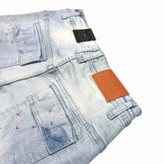 Elite Embellished Denim Shorts