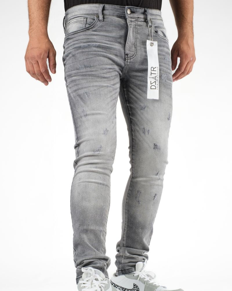 Micro Distress Slim Jeans DZTR-410
