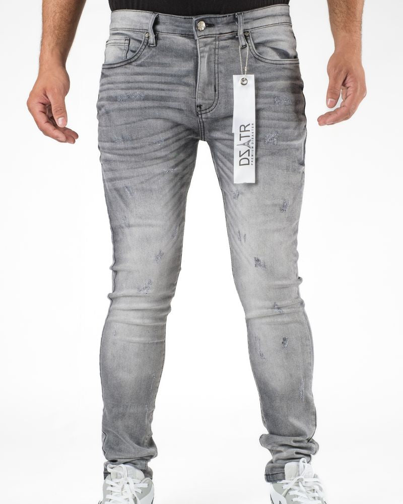 Micro Distress Slim Jeans DZTR-410