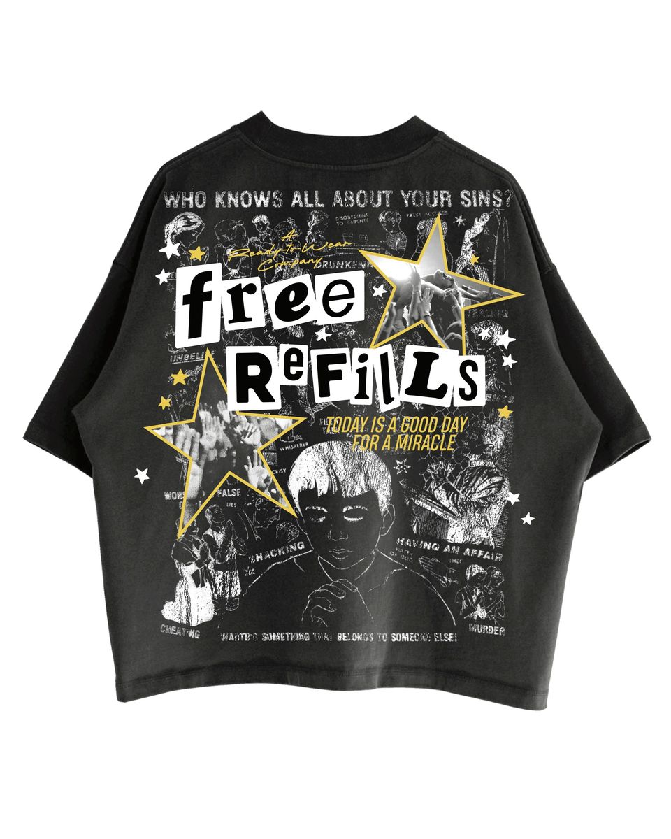 Free Refills Miracle Tee