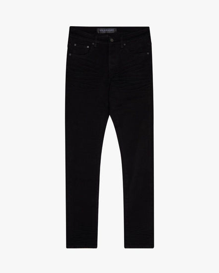 Black jeans on a white background