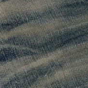 Close-up of denim fabric with a blue and gray pattern