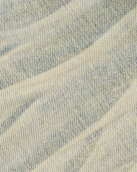 Close-up of textured fabric with wavy lines