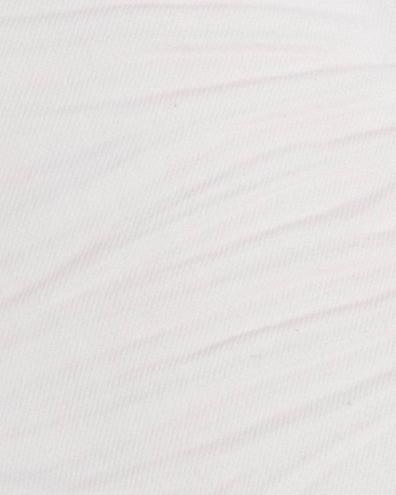 Solid white color swatch