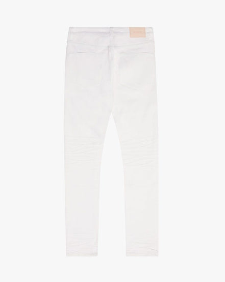 White pants on a white background