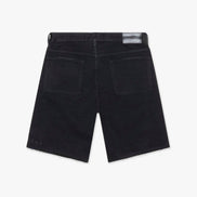 Black shorts on a white background