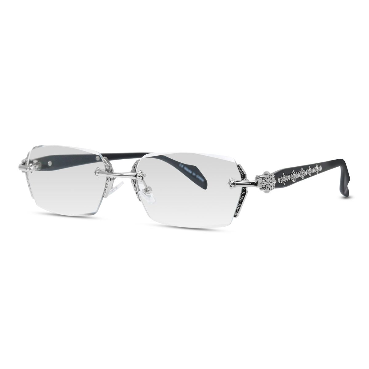 Metal Bridged Clear Lens Shades