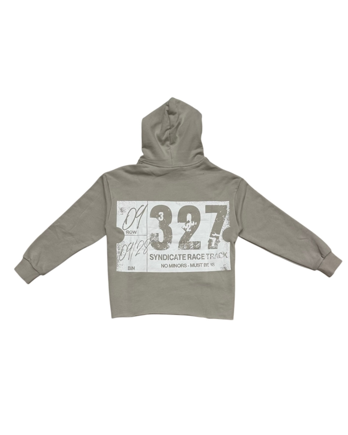 Narcan Hoodie In a Oatmeal Color