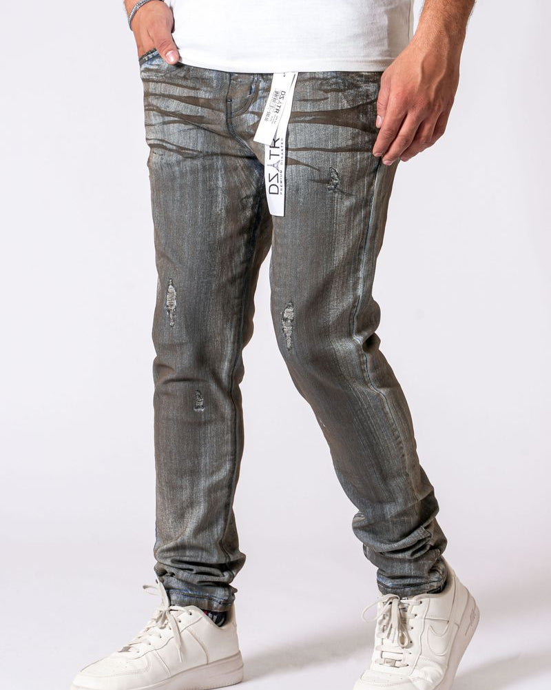 DZSTAR Oiled Ultra Skinny Jeans 642