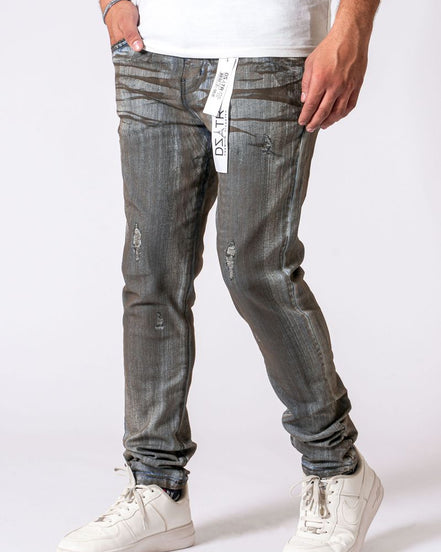 DZSTAR Oiled Ultra Skinny Jeans 642