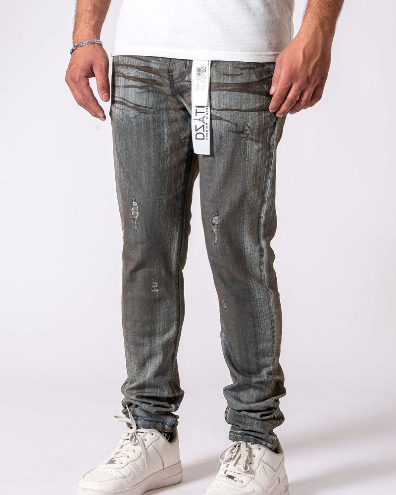 DZSTAR Oiled Ultra Skinny Jeans 642