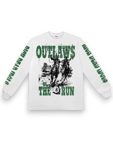 Rich Dead Idols Outlaws on the Run Long Sleeve