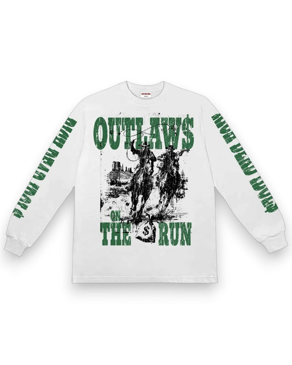 Rich Dead Idols Outlaws on the Run Long Sleeve