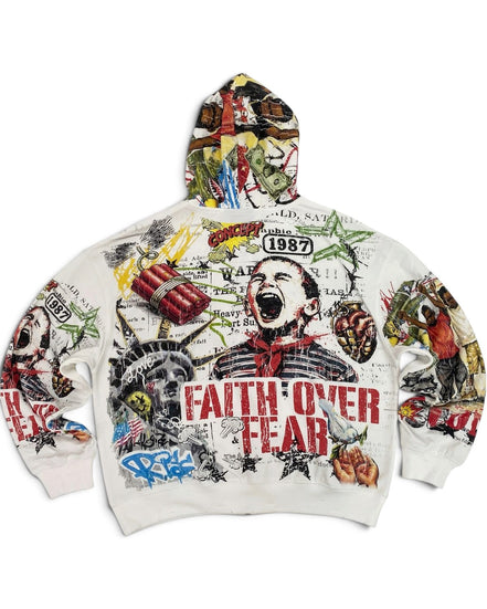 Concept LA Over Fear Full-Zip Hoodie