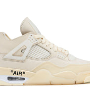 Jordan Retro 4's Off-White Sail (WMNS)