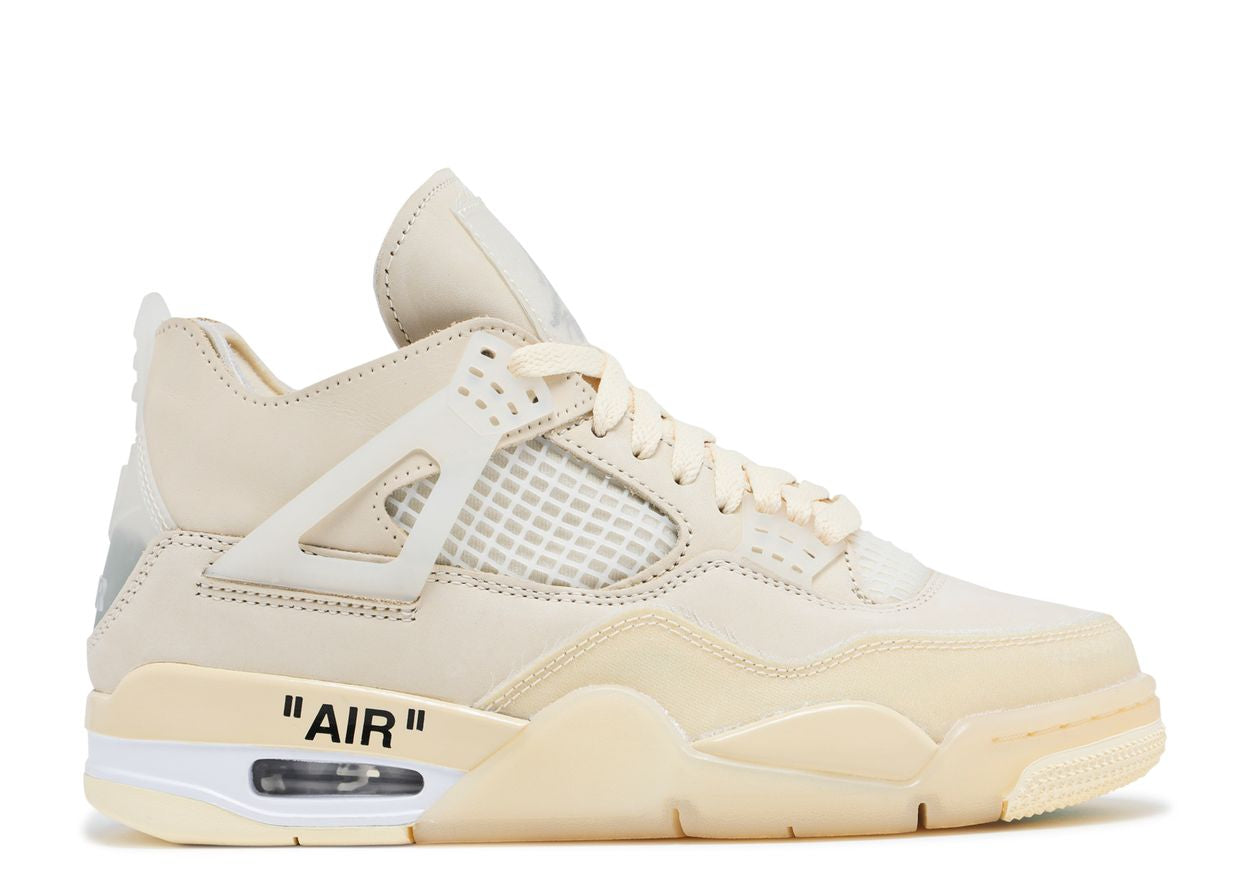 Jordan Retro 4's Off-White Sail (WMNS)