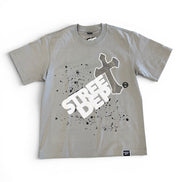 Gray t-shirt with 'Street Dee' logo on a white background