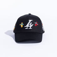 Reference paradise LA birds snapback in black 