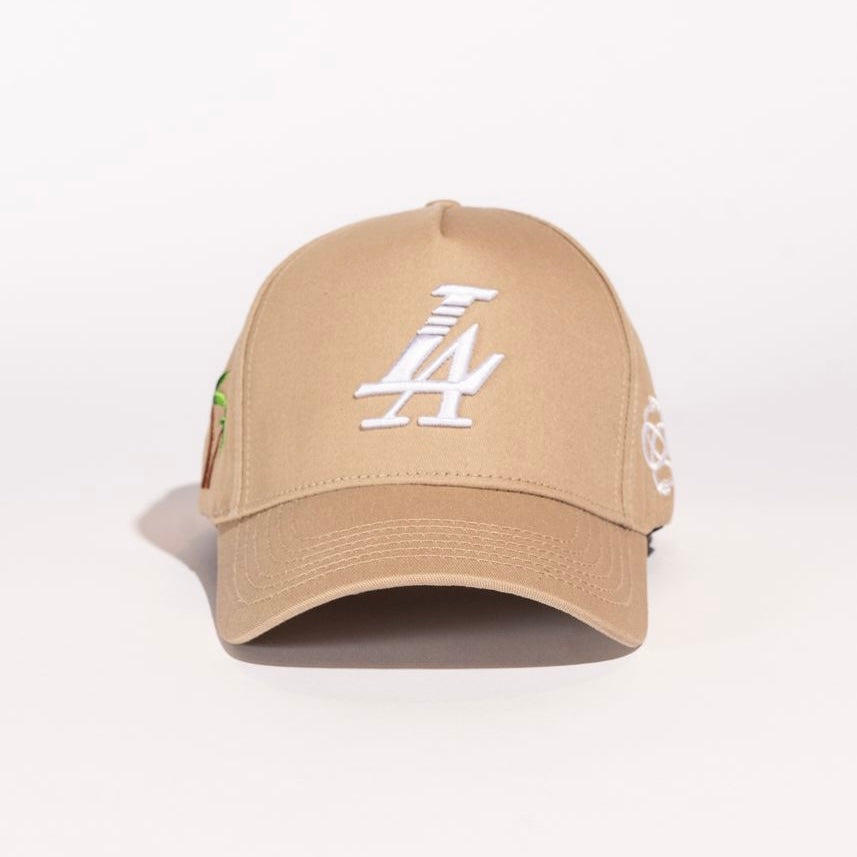 reference paradise LA SnapBack in tan 