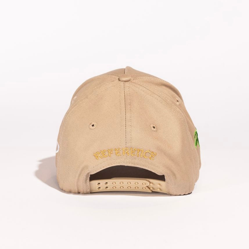 reference paradise LA SnapBack in tan 
