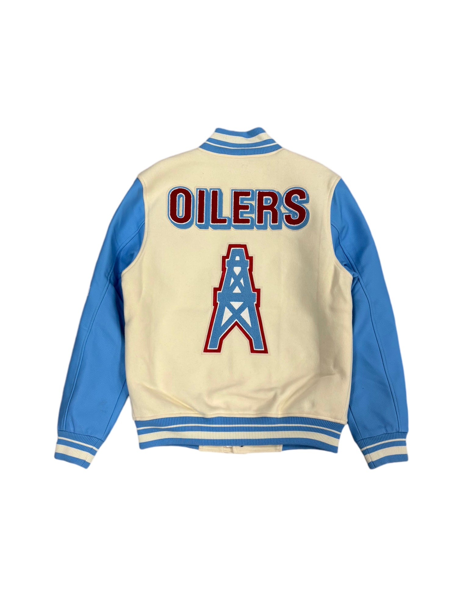 Houston Oilers Retro Classic Wool Varsity Jacket