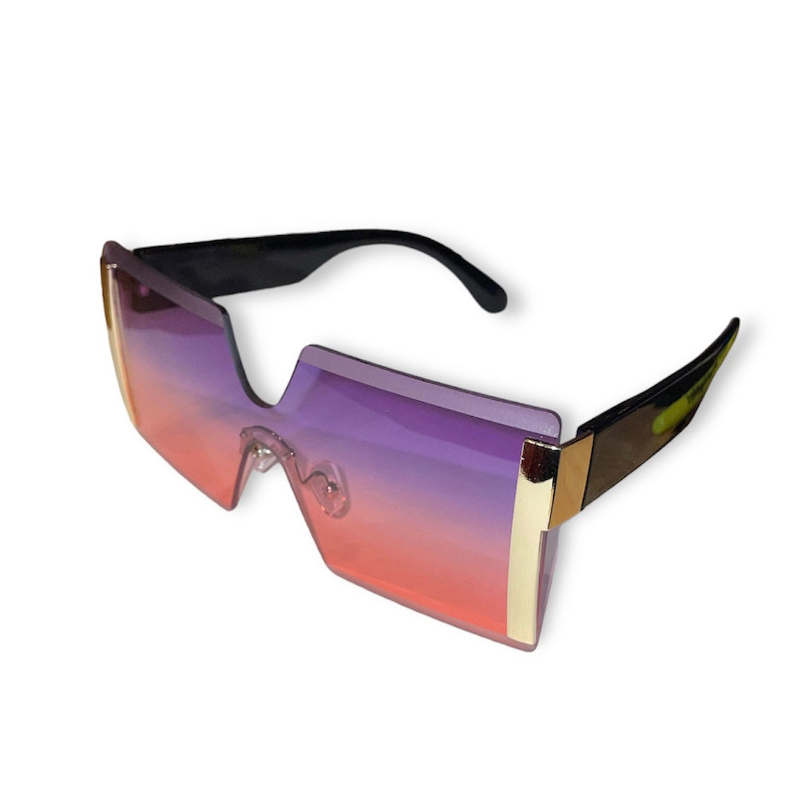 Side-Trim Square Frame Shades