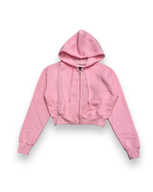 Over-Sized Crop Hoodie