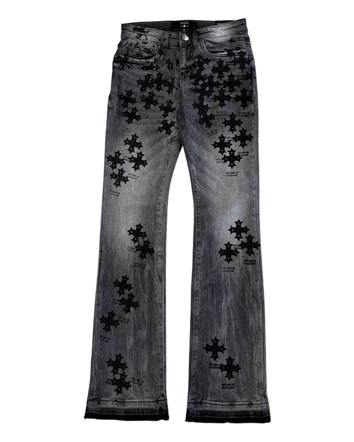 Junior's See You In Paradise Stacked Jeans