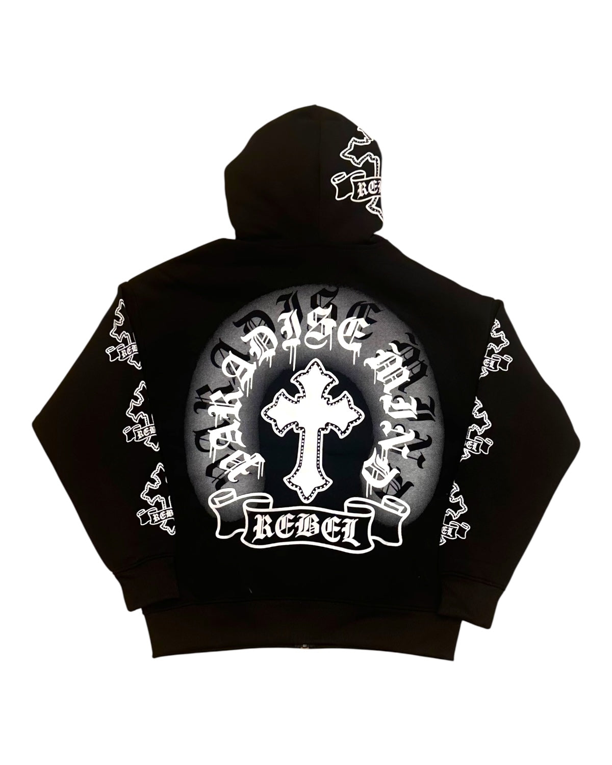 Rebel Cross Full-Zip Hoodie