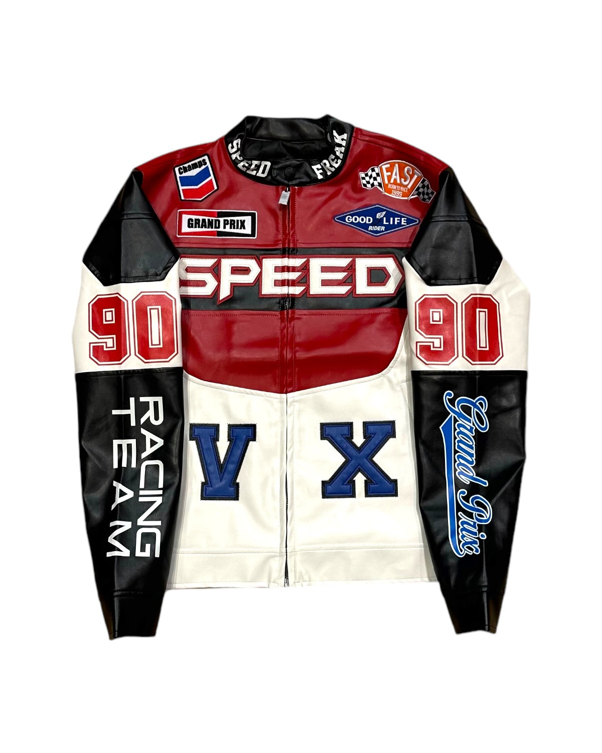 Racing PU Leather Jacket