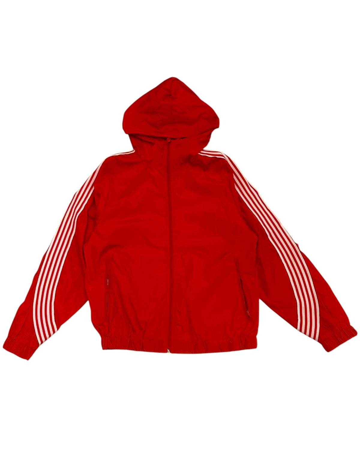 Striped Nylon Relaxed Jacket