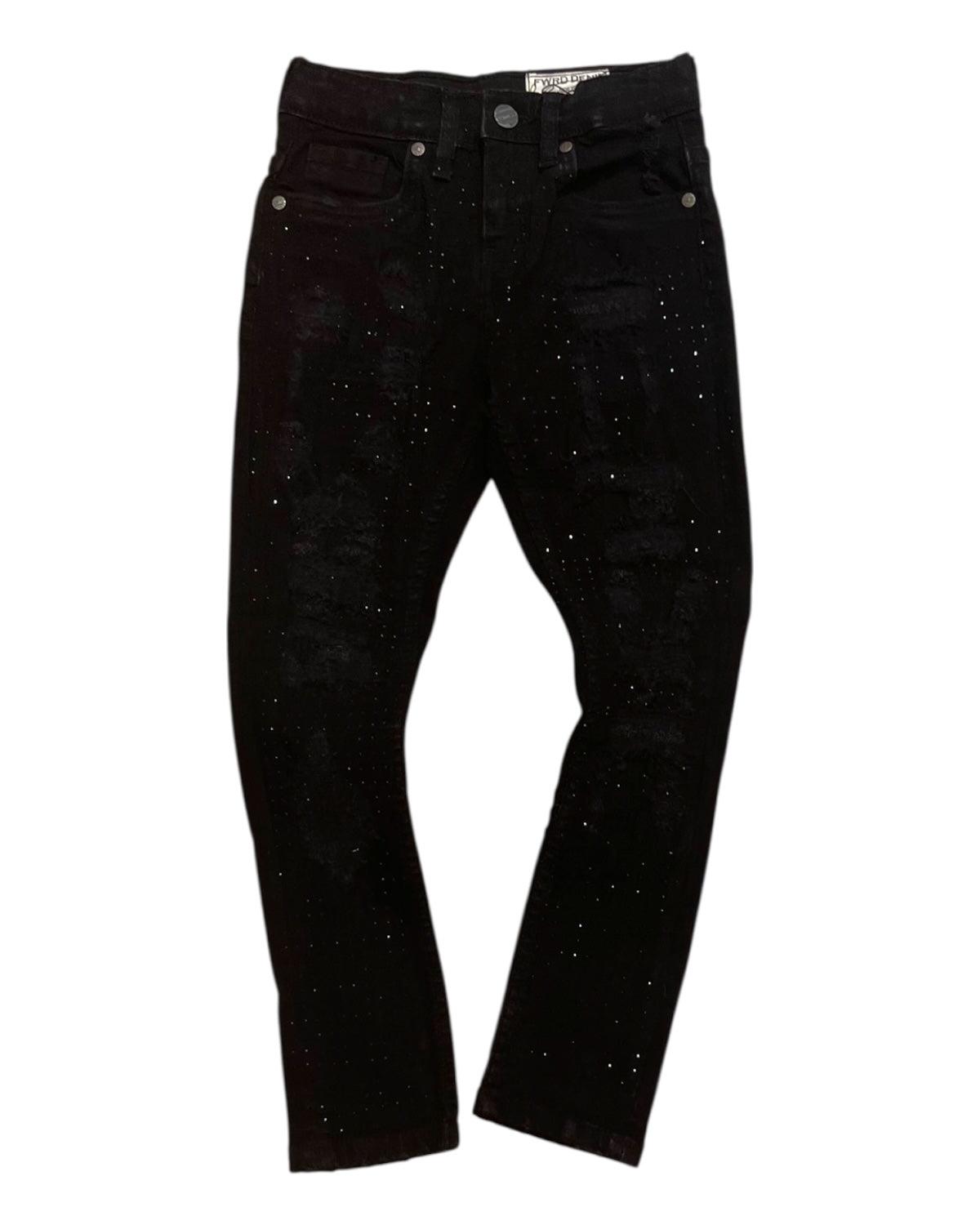 Toddler's Crystalized Denim Pants