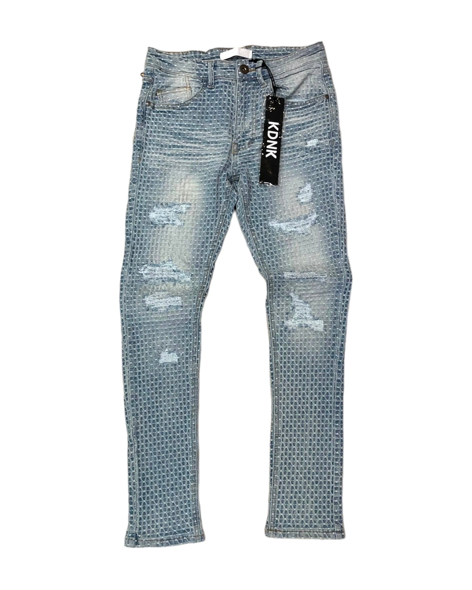 Rip & Repair Jacquard Jeans