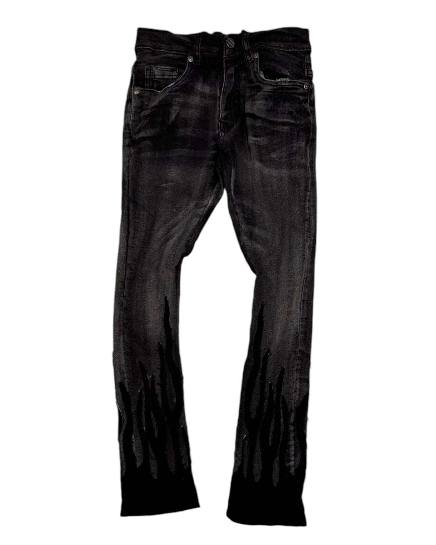 Boy’s Live Fast Stacked Jeans