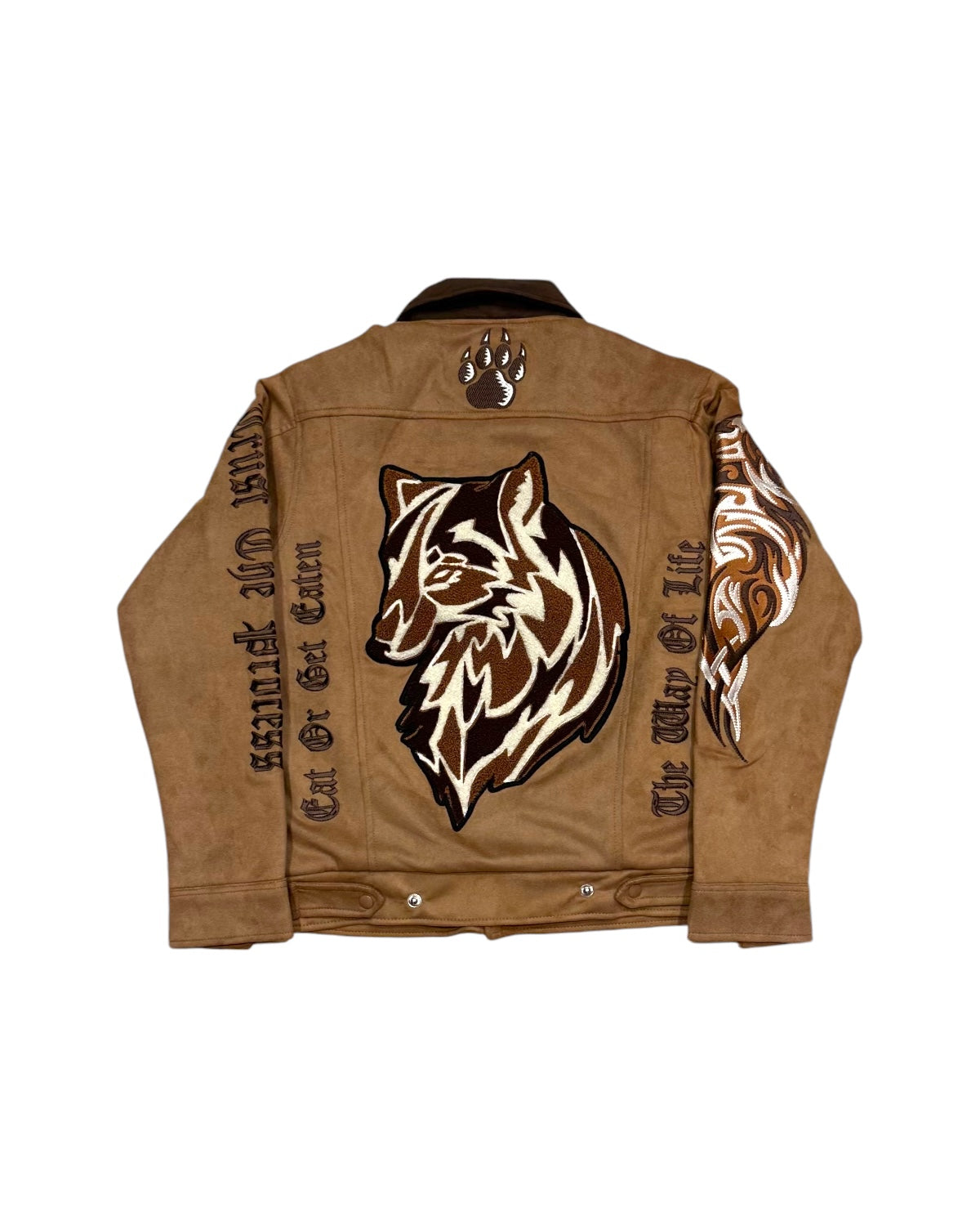 Eat or Get Eaten Varsity Jacket