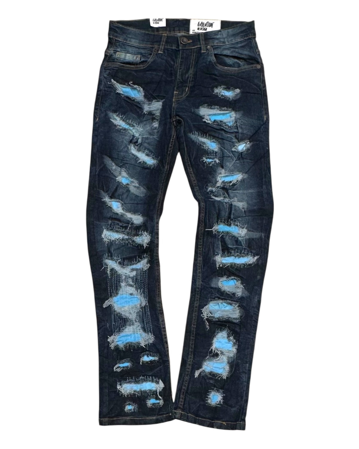 Contrast Operator Denim