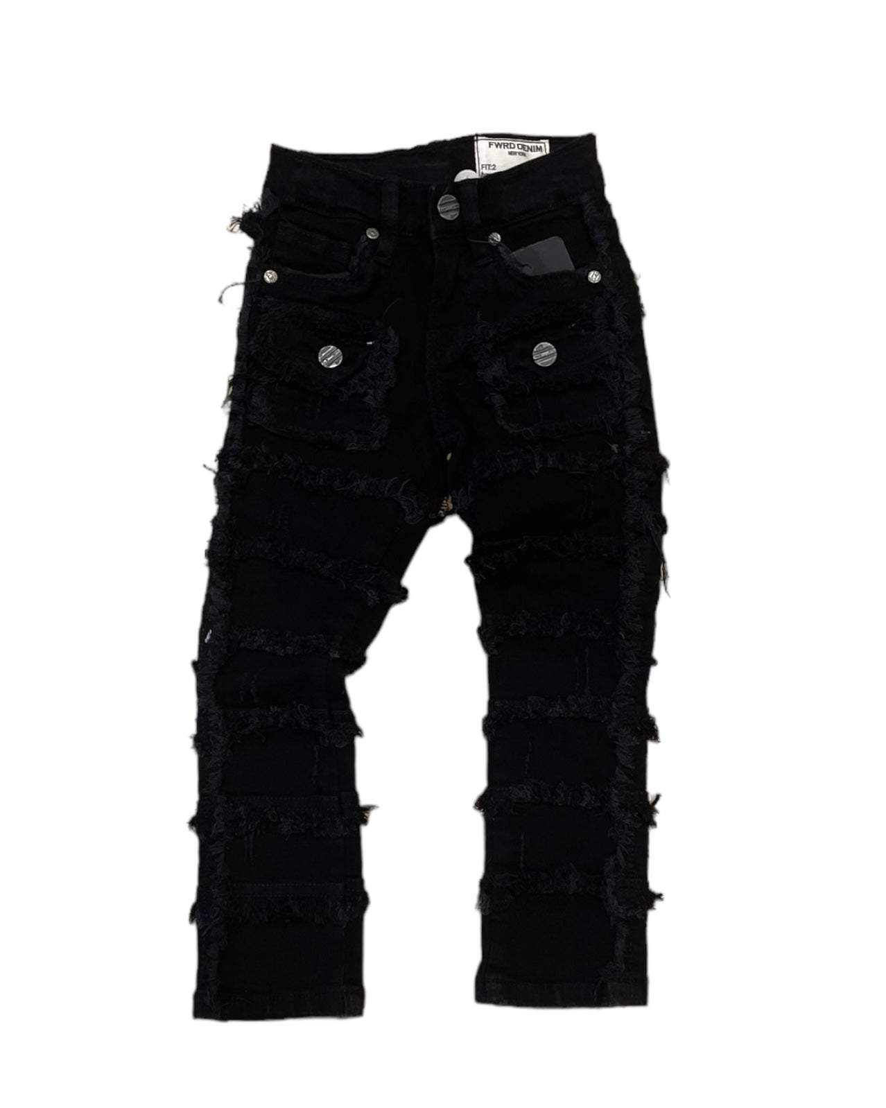 Toddler Patchwork Denim Jeans