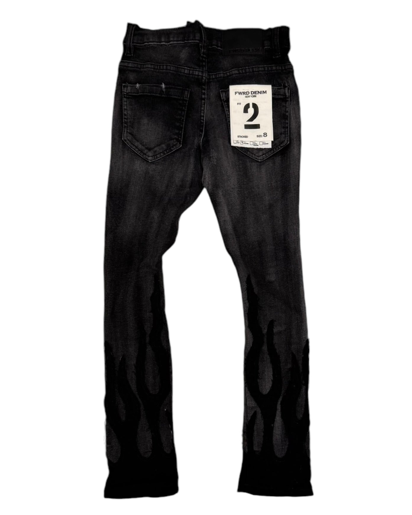 Boy’s Live Fast Stacked Jeans