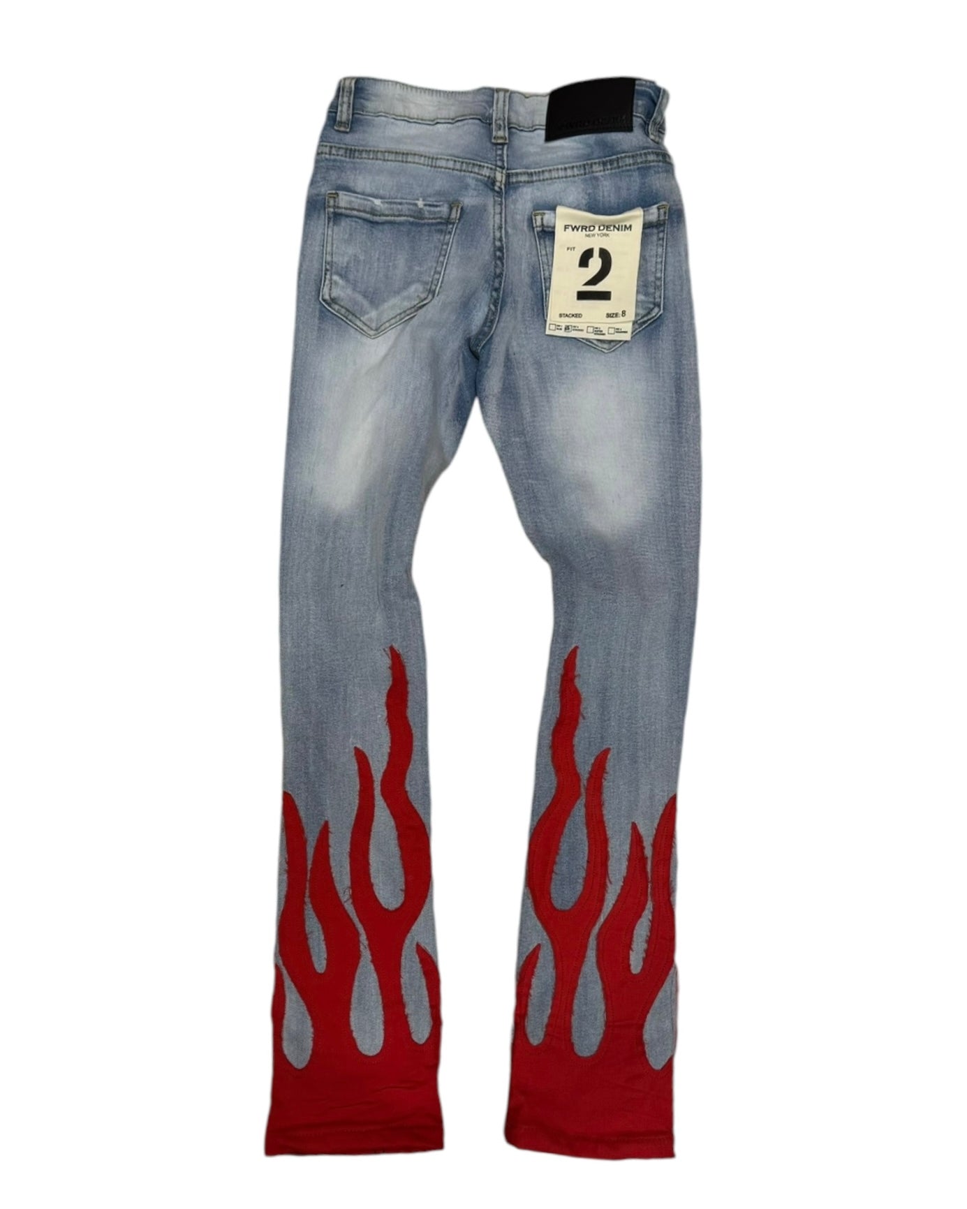 Boy’s Live Fast Stacked Jeans