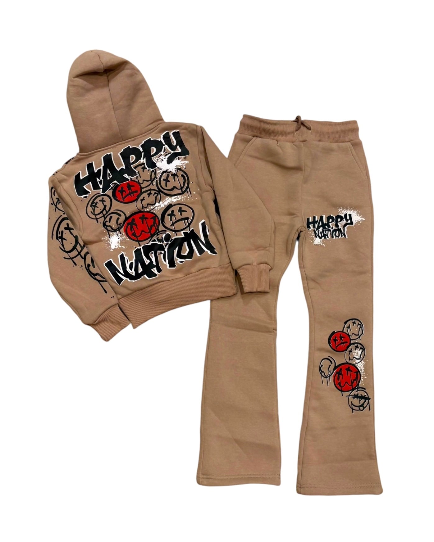 Happy Nation Hoodie Set