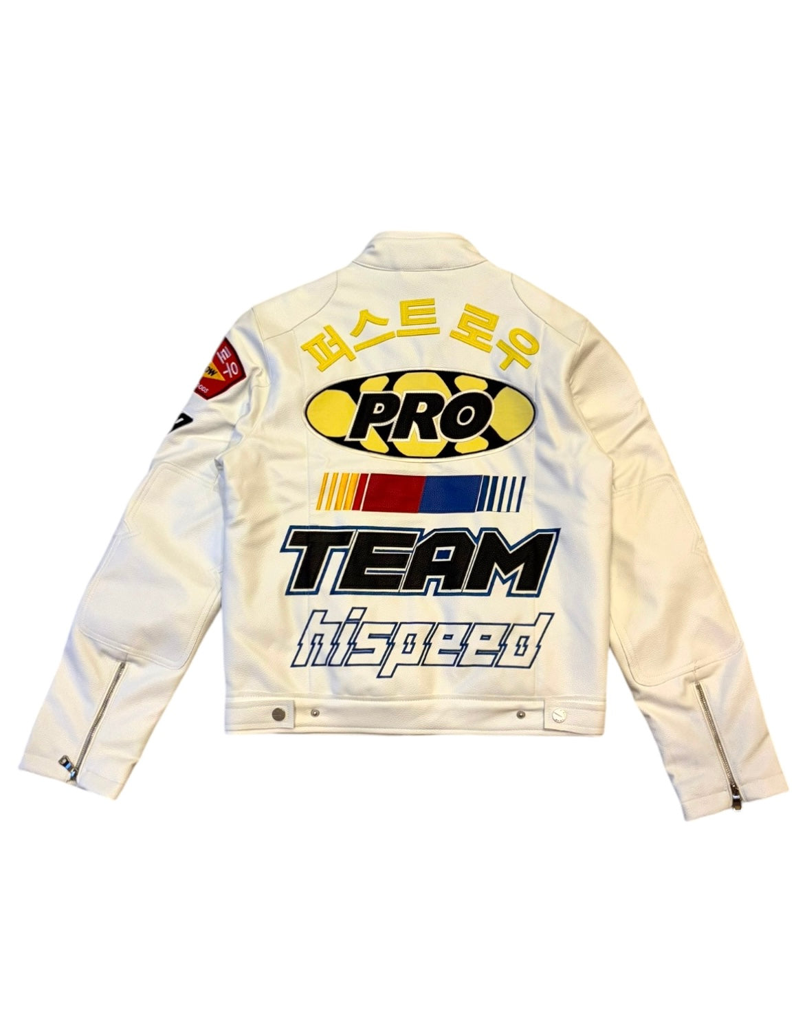 Motor Racing Leather Jacket