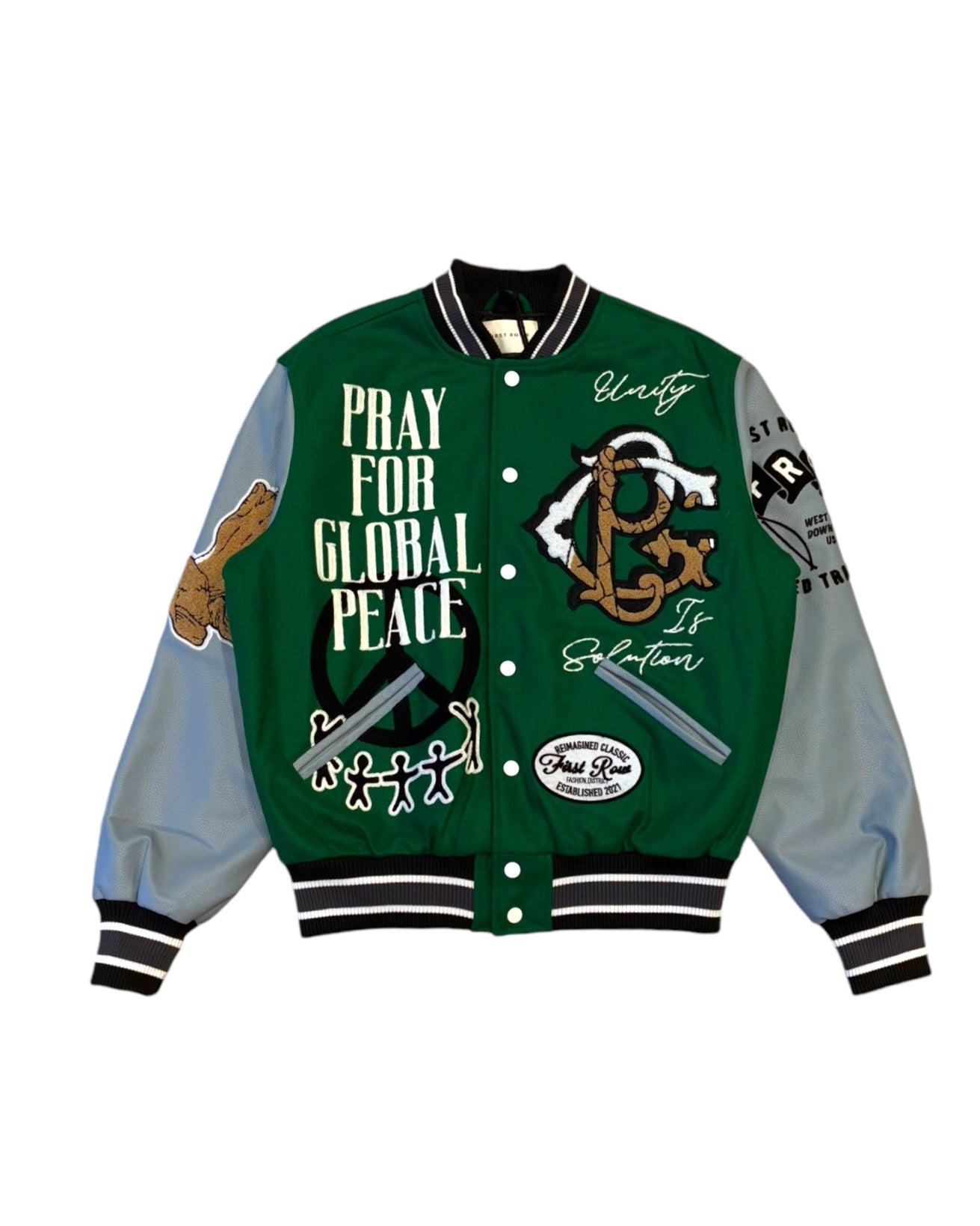 Global Peace Varsity Jacket